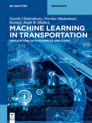 cover image of Machine Learning in Transportation